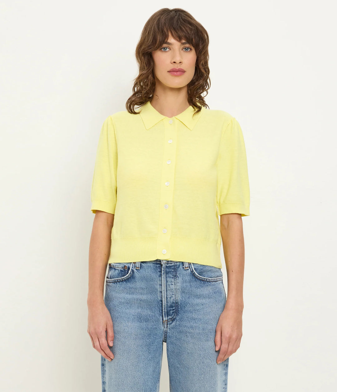 SPARROW BUTTON UP COLLARED TOP