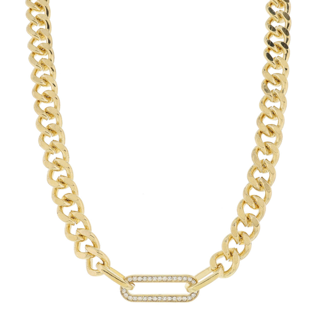 CURB CHAIN NECKLACE