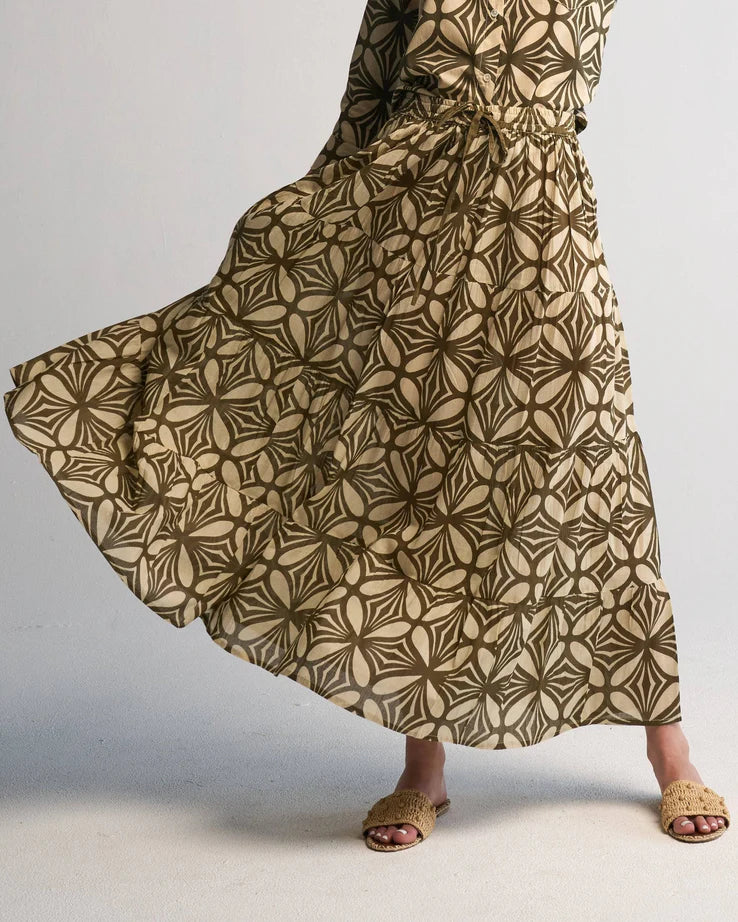 GUADALUPE CHARLOTTE LONG SKIRT