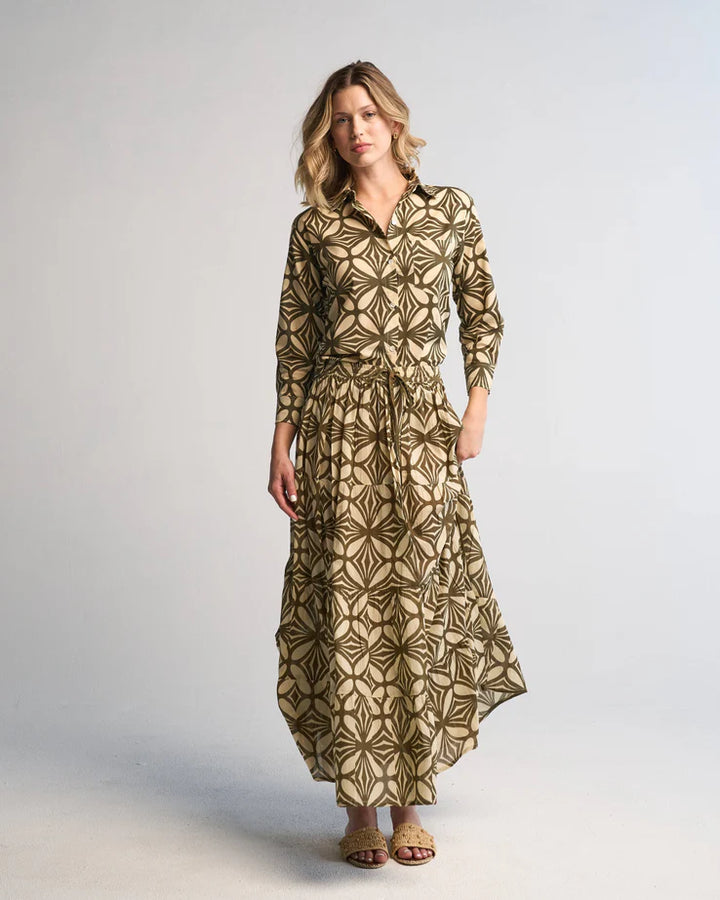 GUADALUPE CHARLOTTE LONG SKIRT