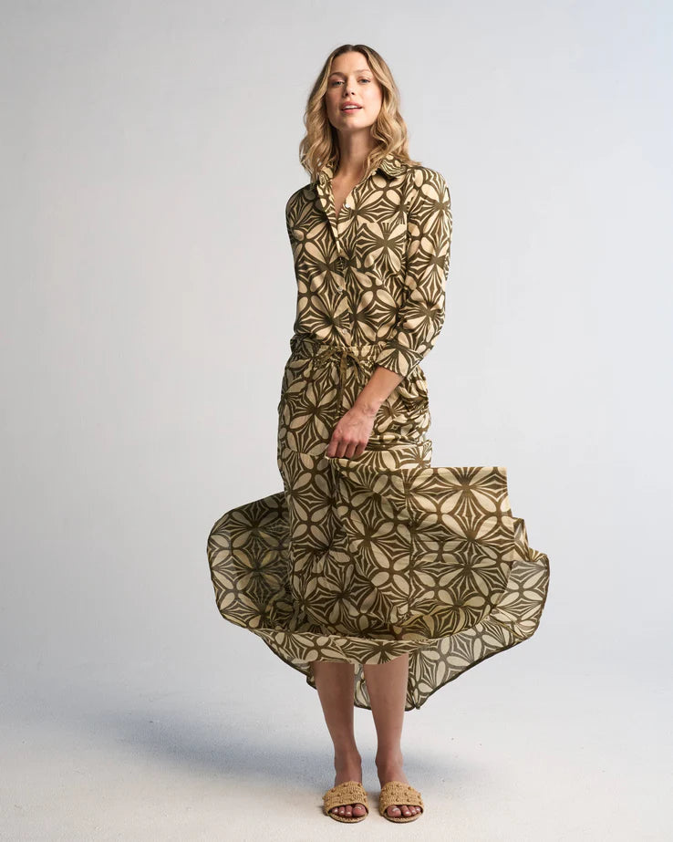 GUADALUPE CHARLOTTE LONG SKIRT