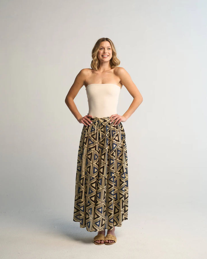 GUADALUPE CHARLOTTE LONG SKIRT