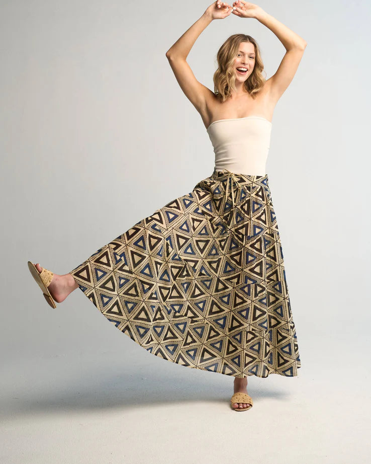 GUADALUPE CHARLOTTE LONG SKIRT