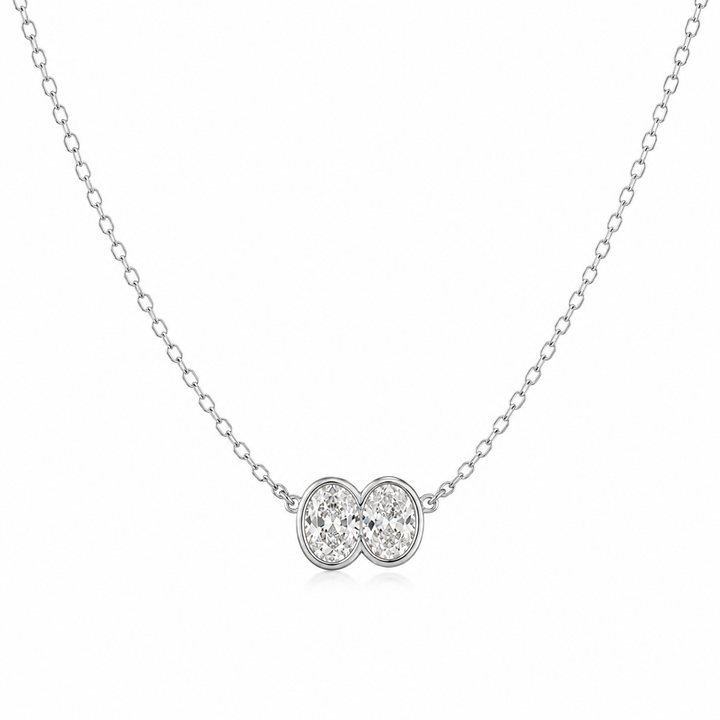 Lumi Bezel Necklace