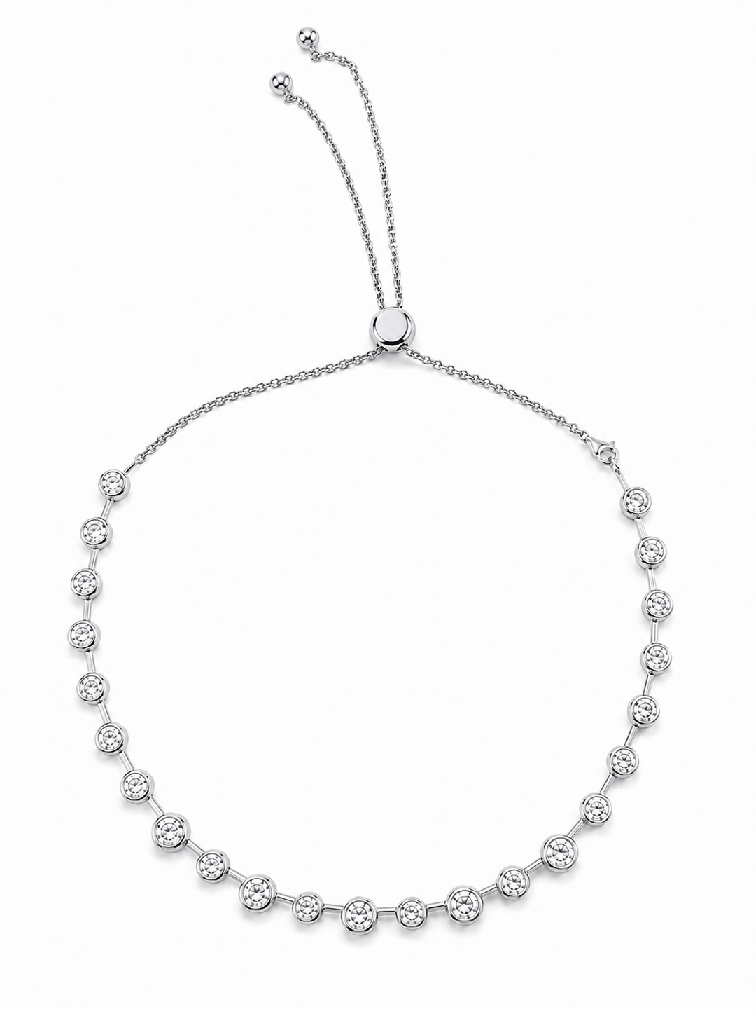 Lora Bezel Necklace