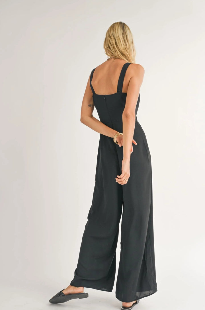 CLASSICS SQUARE NECK JUMPSUIT