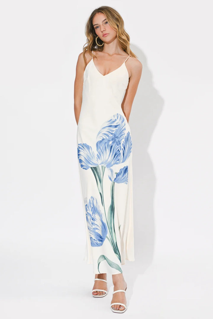 CORINNE MAXI SLIP DRESS