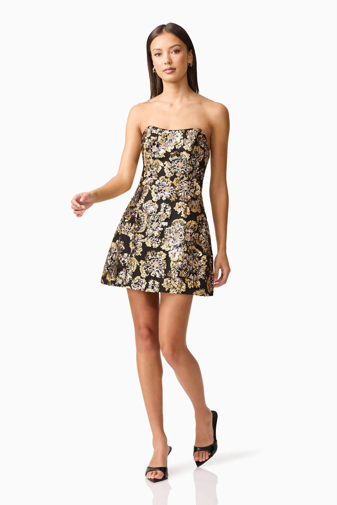 CELESTE STRAPLESS MINI DRESS