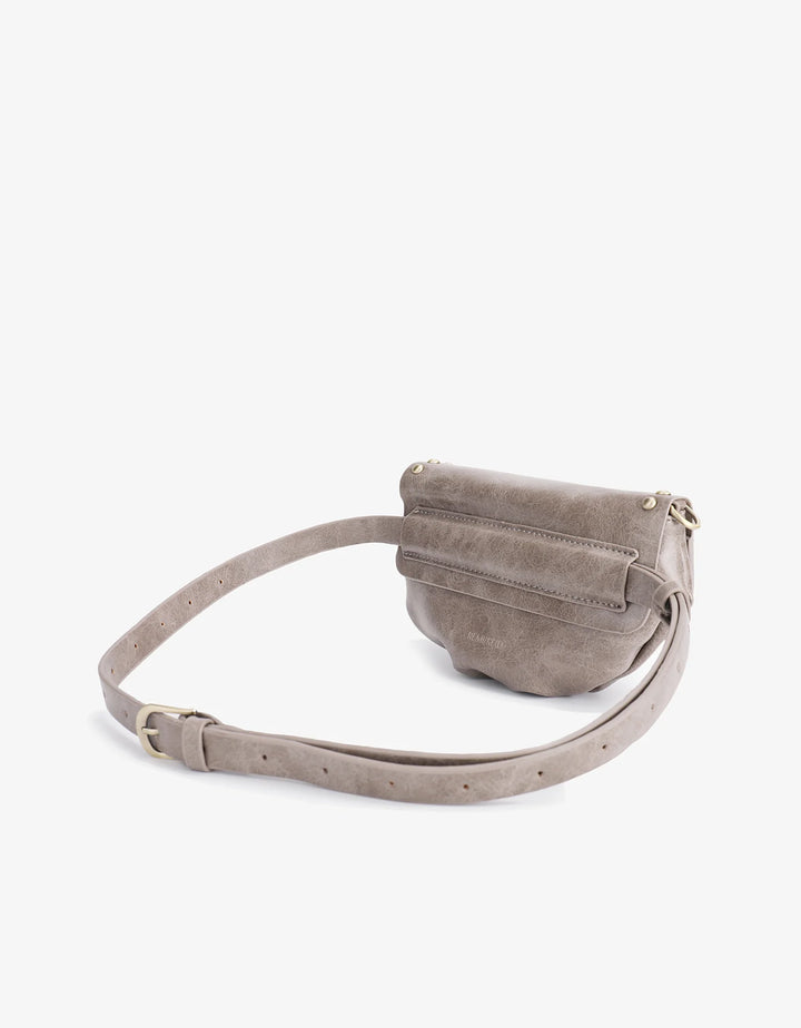 ETTA WAXED STUDDED GREY