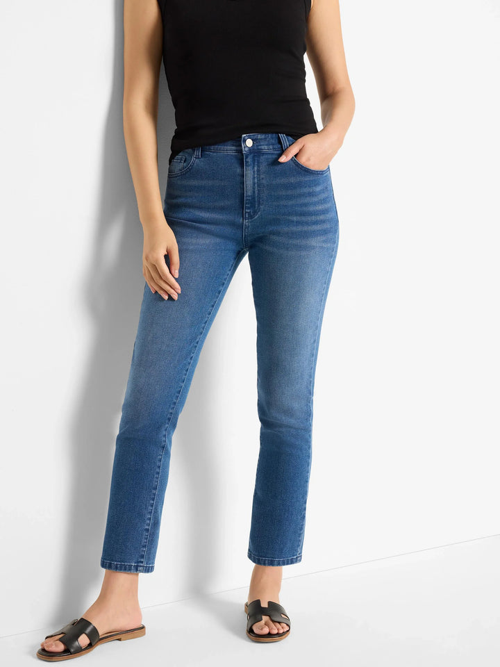 28" RECESS STRAIGHT ANKLE JEANS