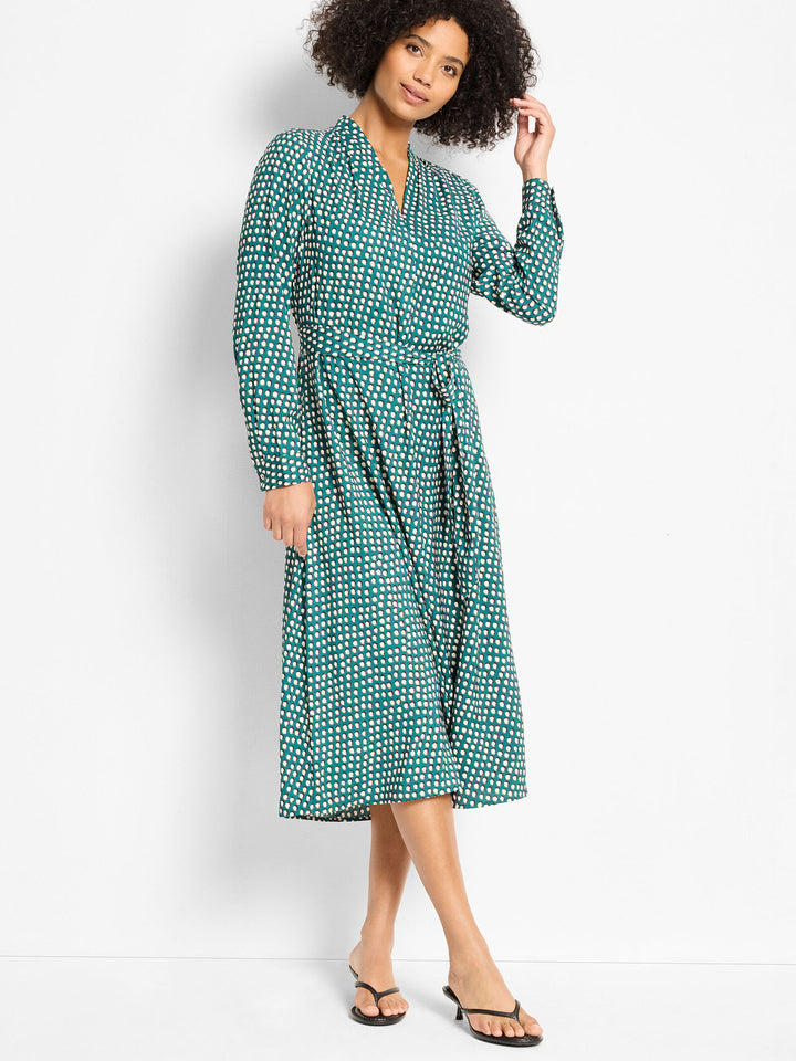 SHADOW DOT OLIVIA DRESS