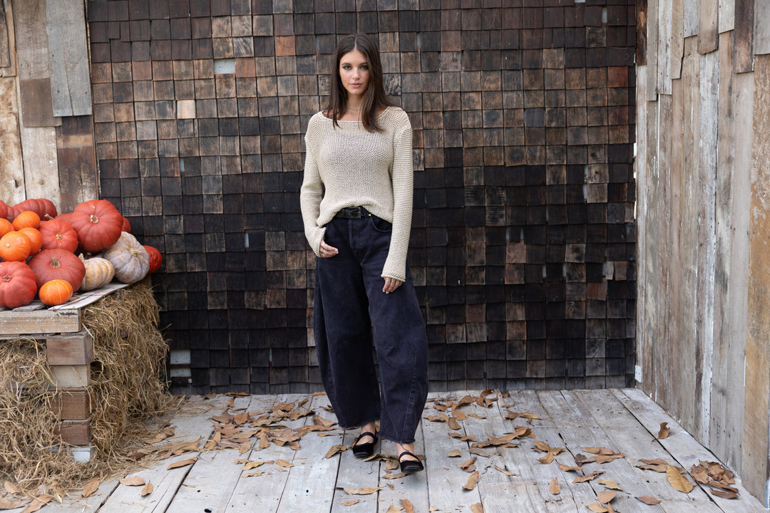 MAUI CROPPED CHUNKY CREW