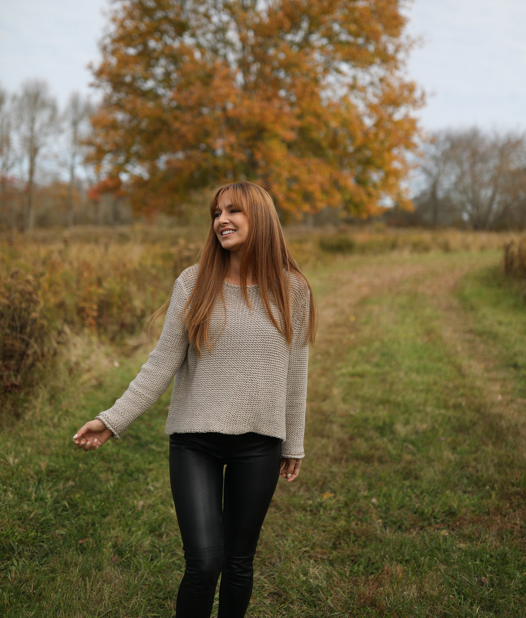 MAUI CROPPED CHUNKY CREW