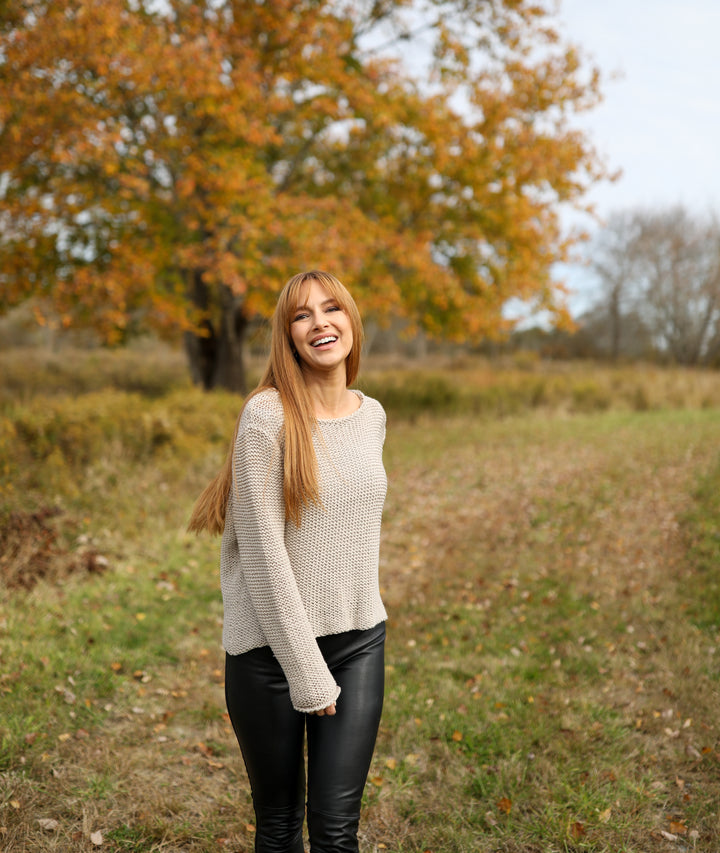 MAUI CROPPED CHUNKY CREW