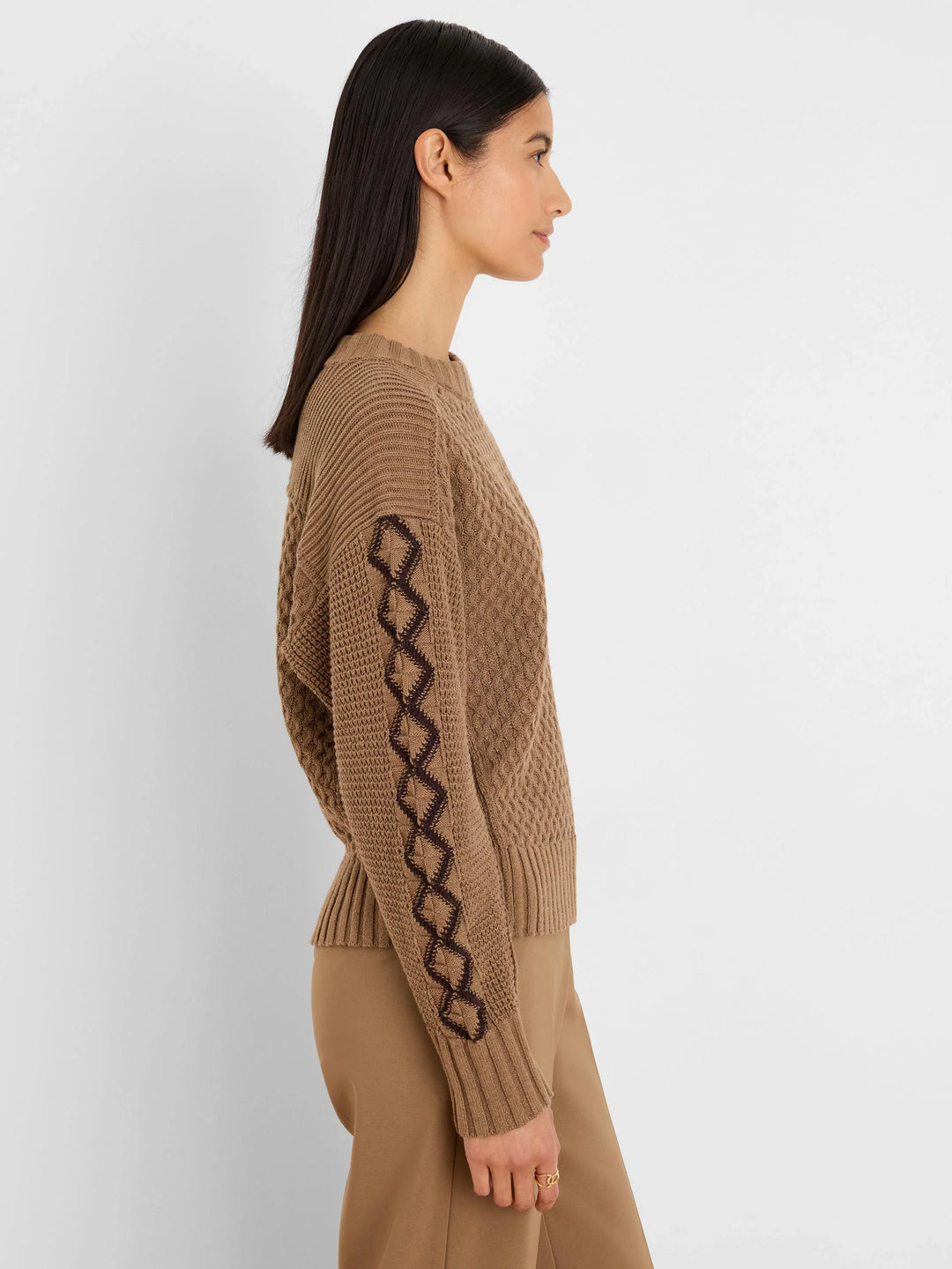 CRISS CROSS SWEATER