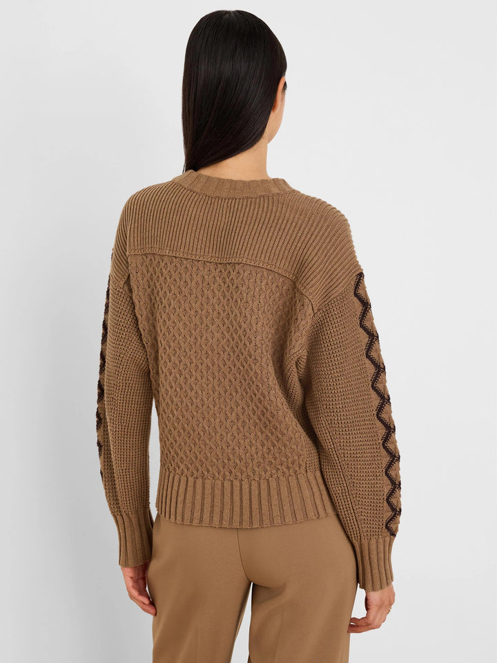 CRISS CROSS SWEATER