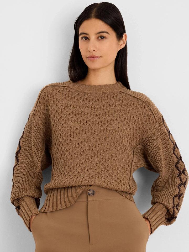CRISS CROSS SWEATER