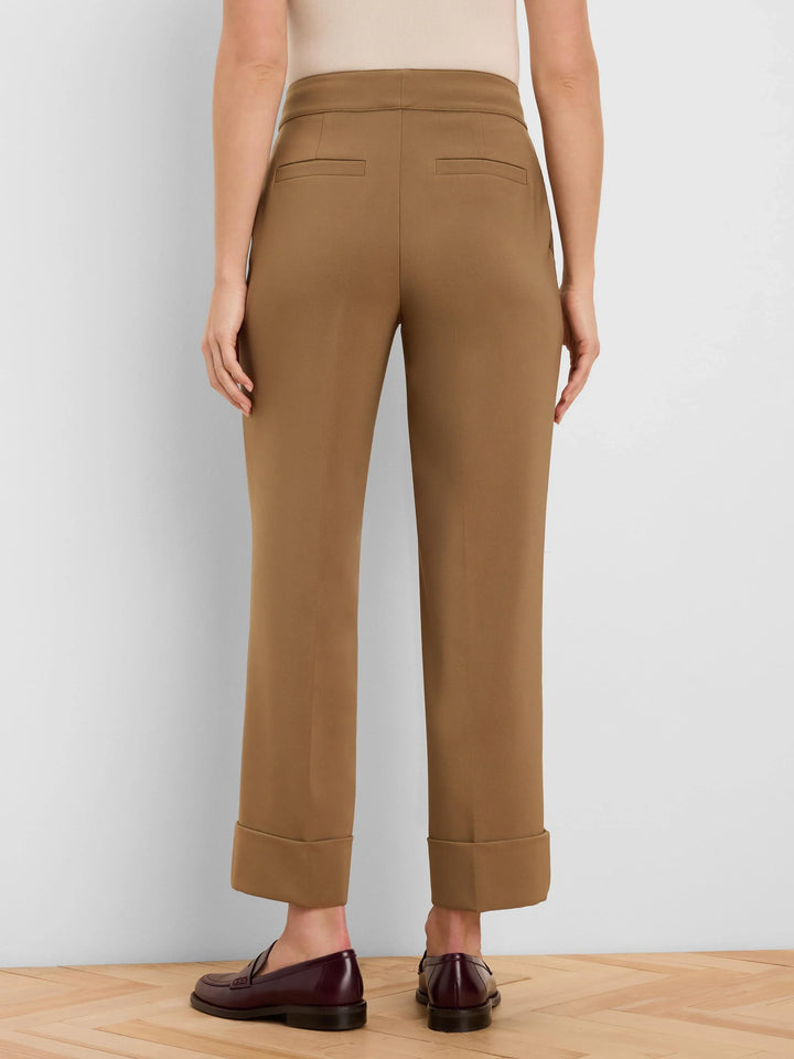 CLARENDON SLEEK STRETCH CUFFED ANKLE PANT