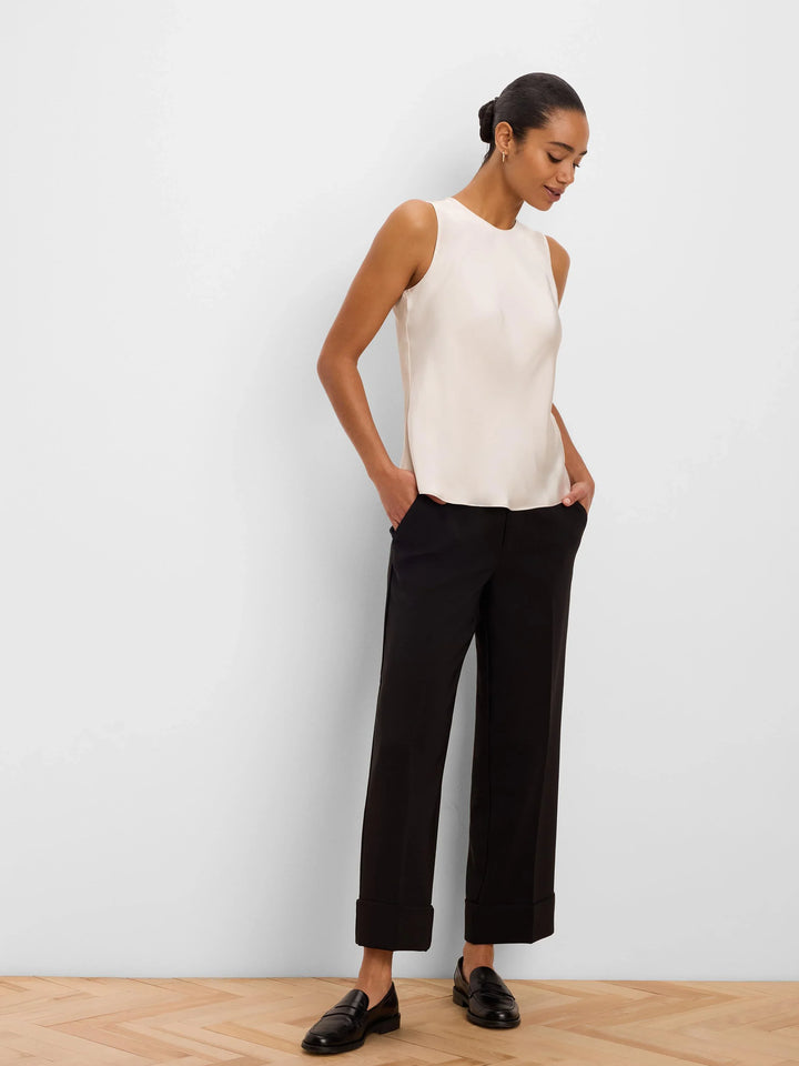 DAY GLOSS WOVEN LAYERING TANK
