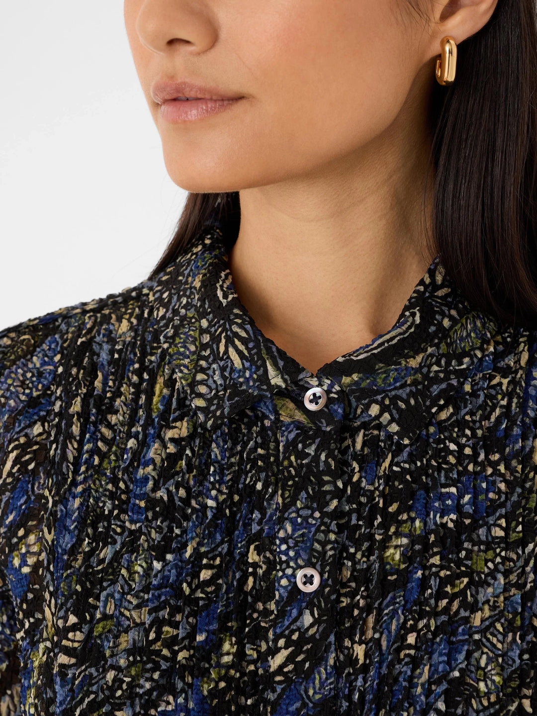PORTOBELLO PAISLEY CHIFFON SHIRT