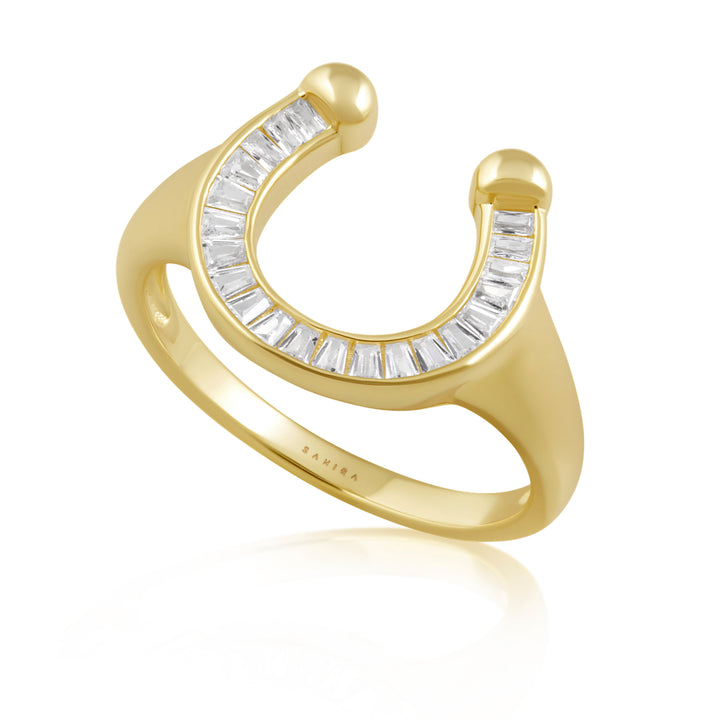 Off To The Races Signet Ring