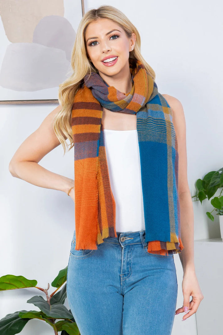 PLAID SHAWL