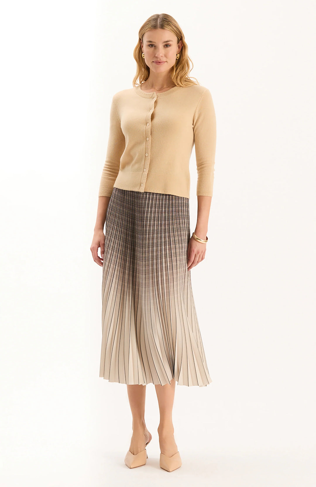CARA PLEATED SKIRT