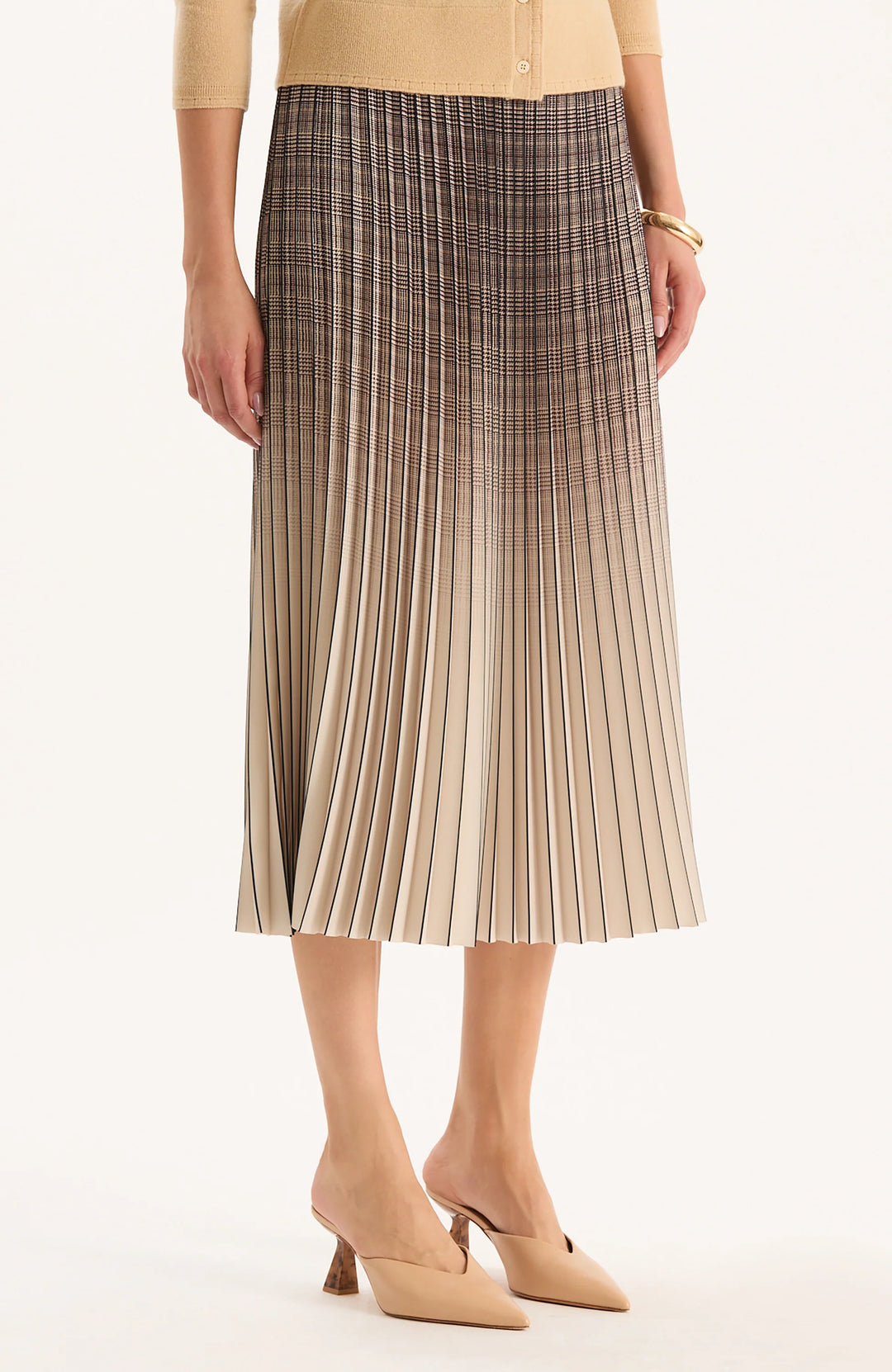 CARA PLEATED SKIRT