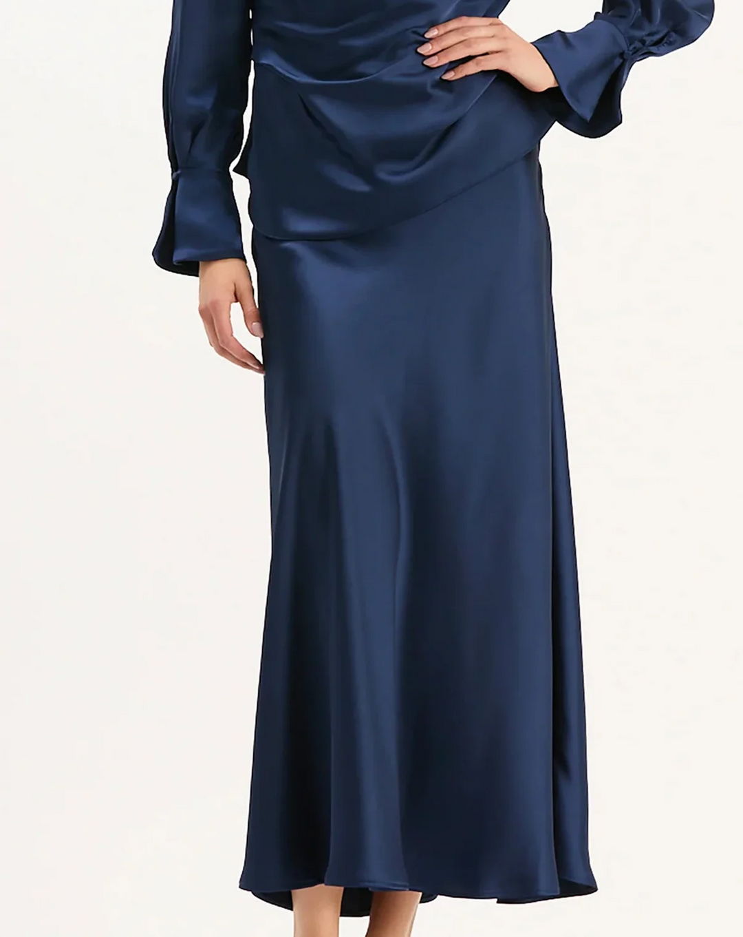 EDIE CHARMEUSE SKIRT