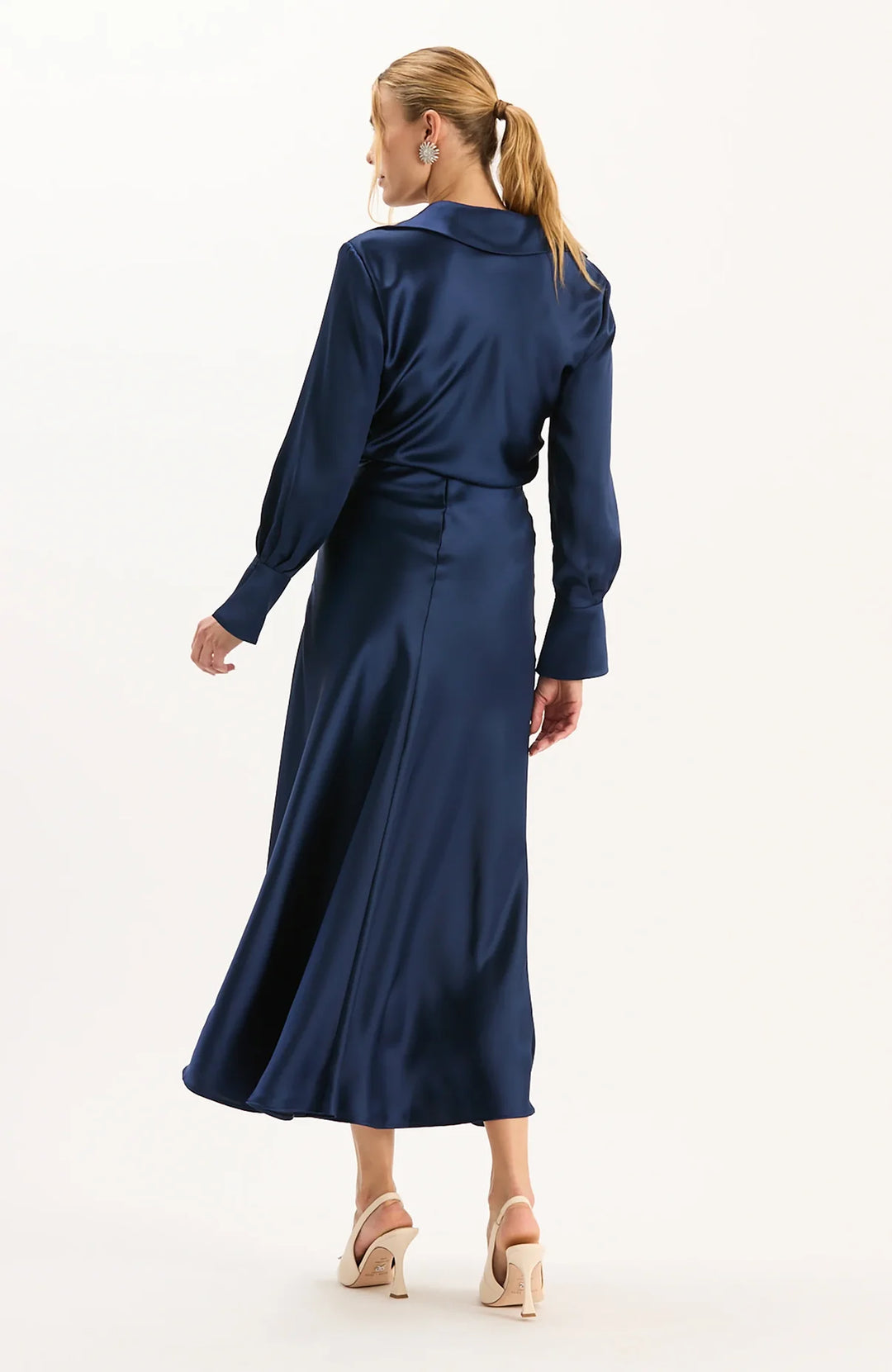 EDIE CHARMEUSE SKIRT