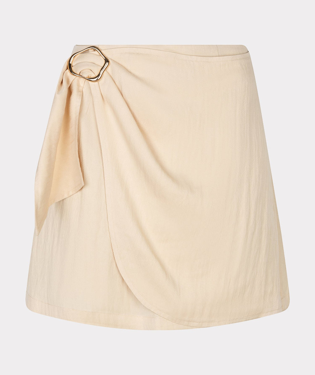 SKIRT WRAP BUCKLE CRUSHED