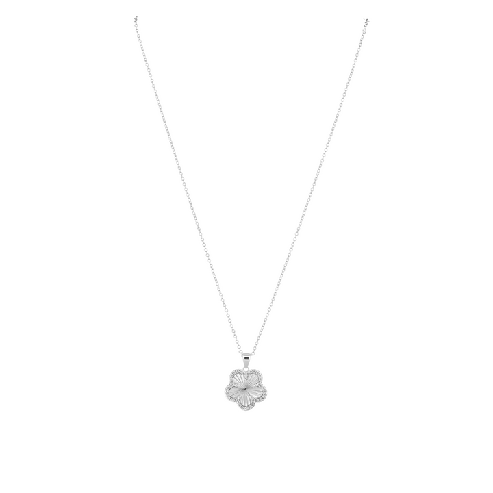 Adeline Pave Outline Pendant Necklace