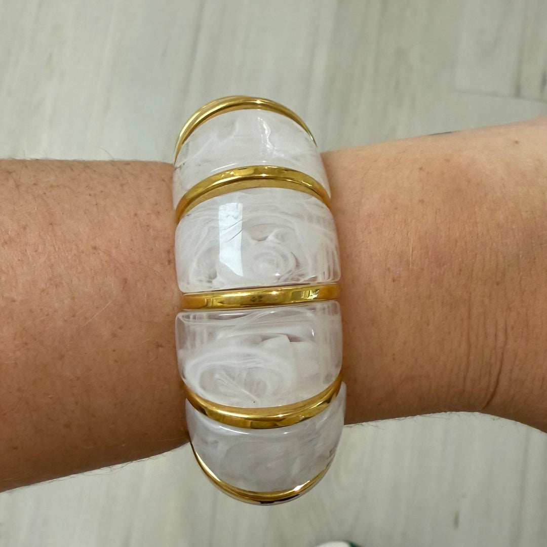 Verona Bangle White
