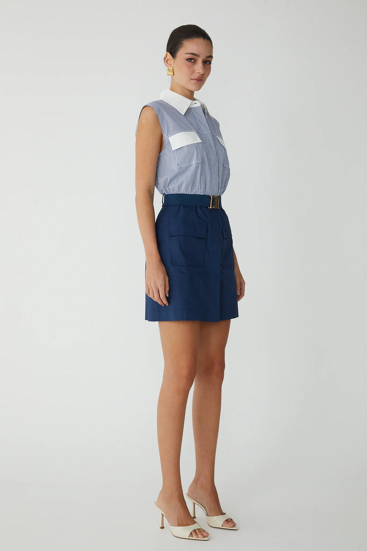 GABIN TWO TONE DRESS