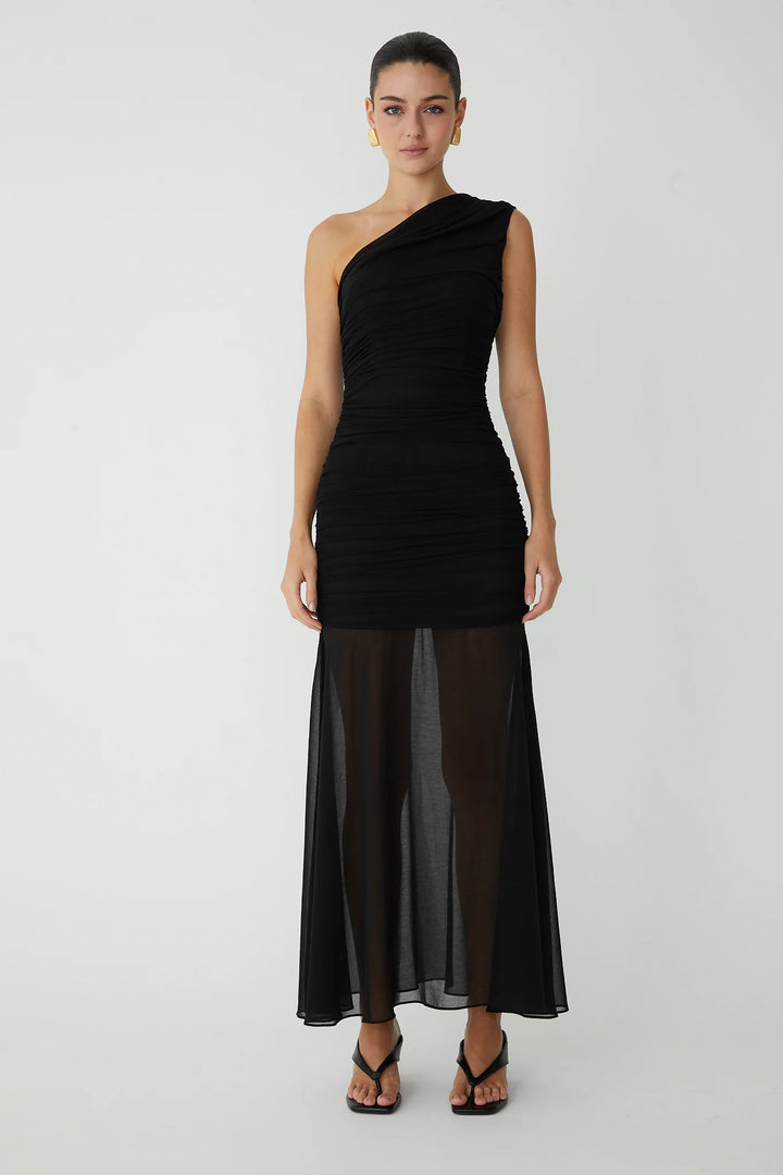 LANA LONG BLACK DRESS