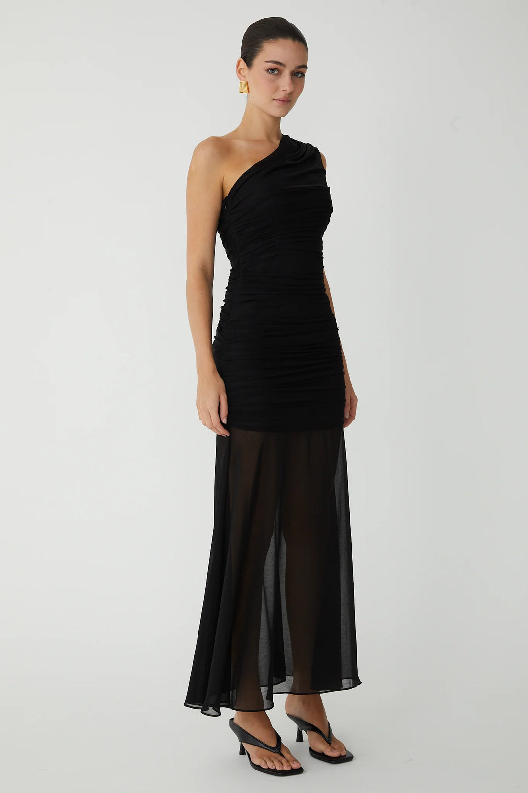 LANA LONG BLACK DRESS