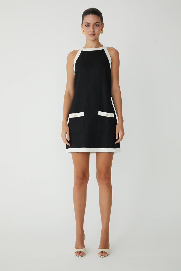 TENNEY TWO COLOR DRESS