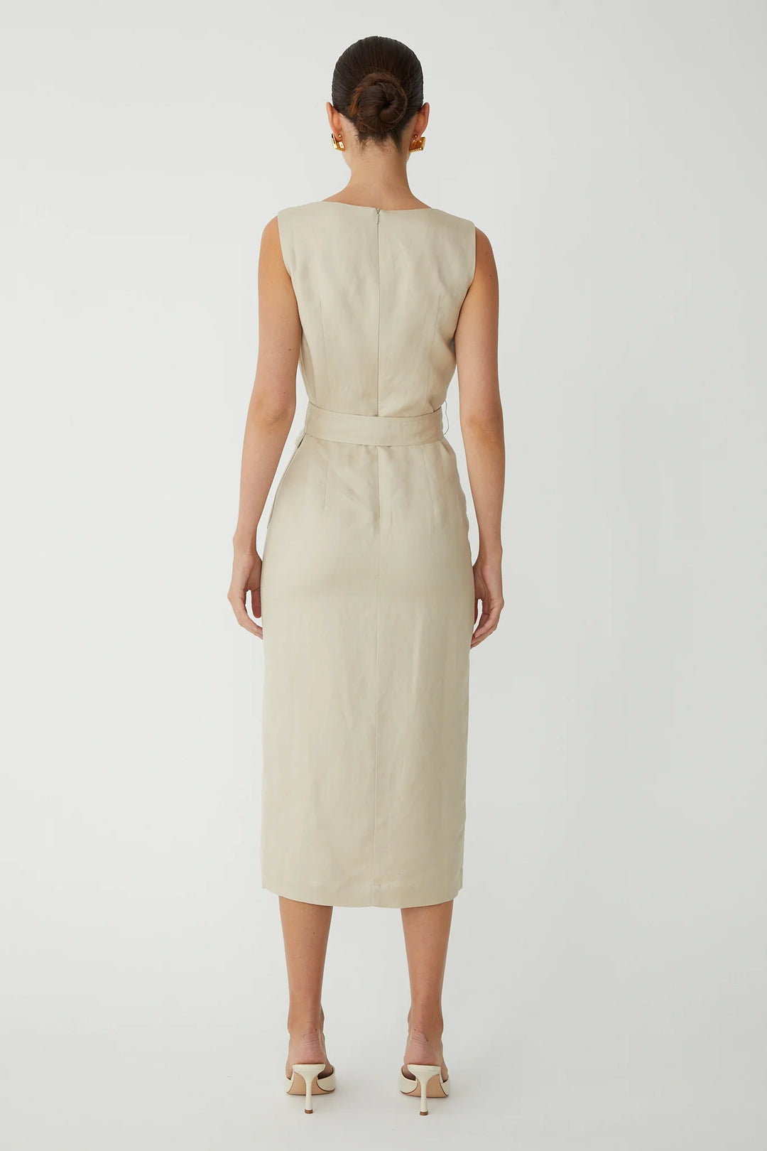 SONNA LONG DRESS WITH BELT