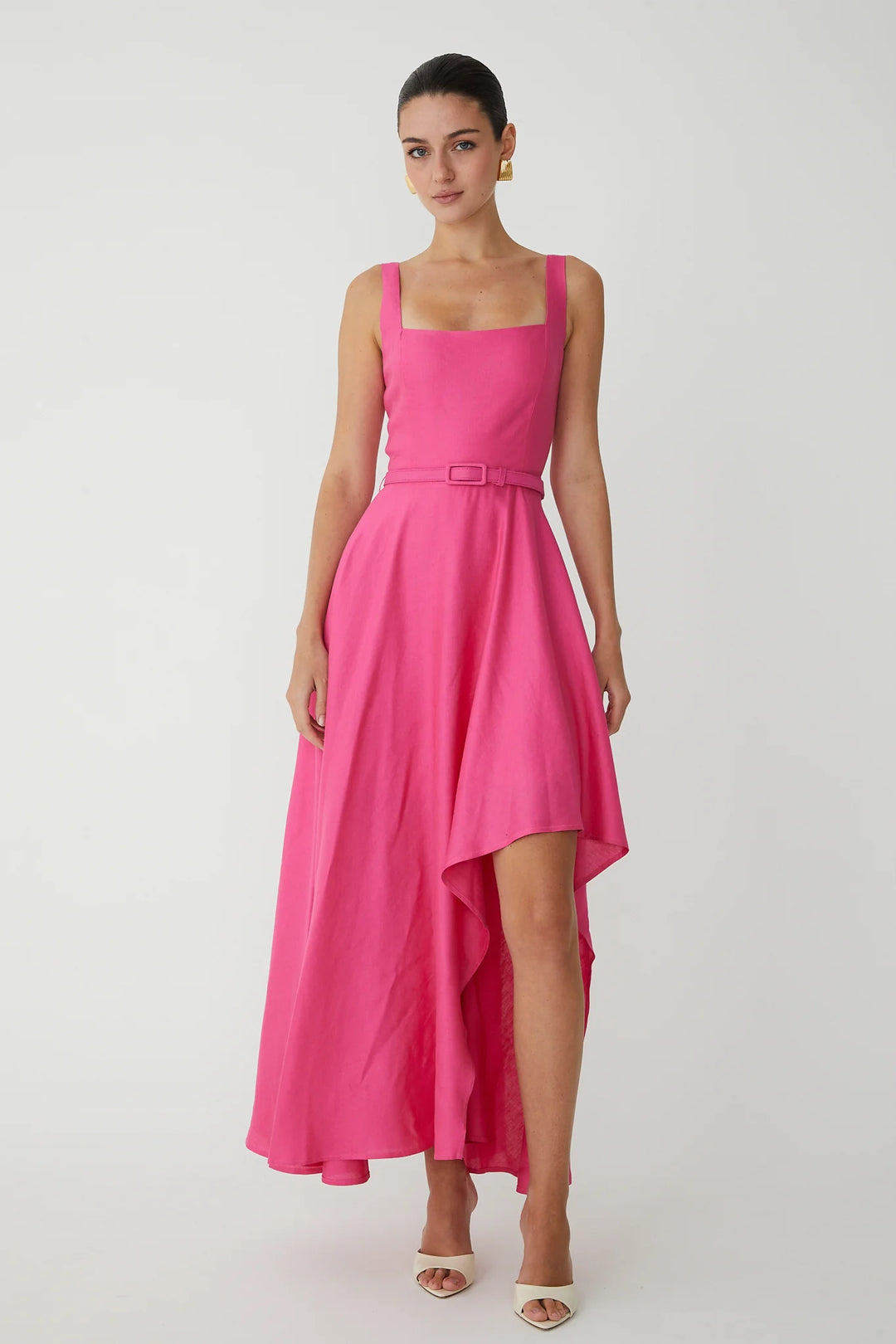 hot pink day dress women's plus size pink dresses Hot Pink Plus Size Dress