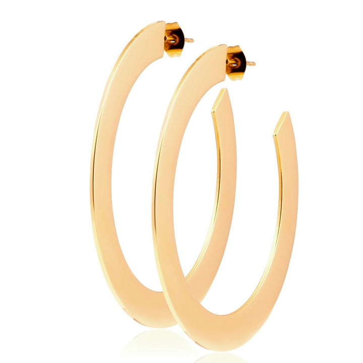 Jodie Large Flat Hoop