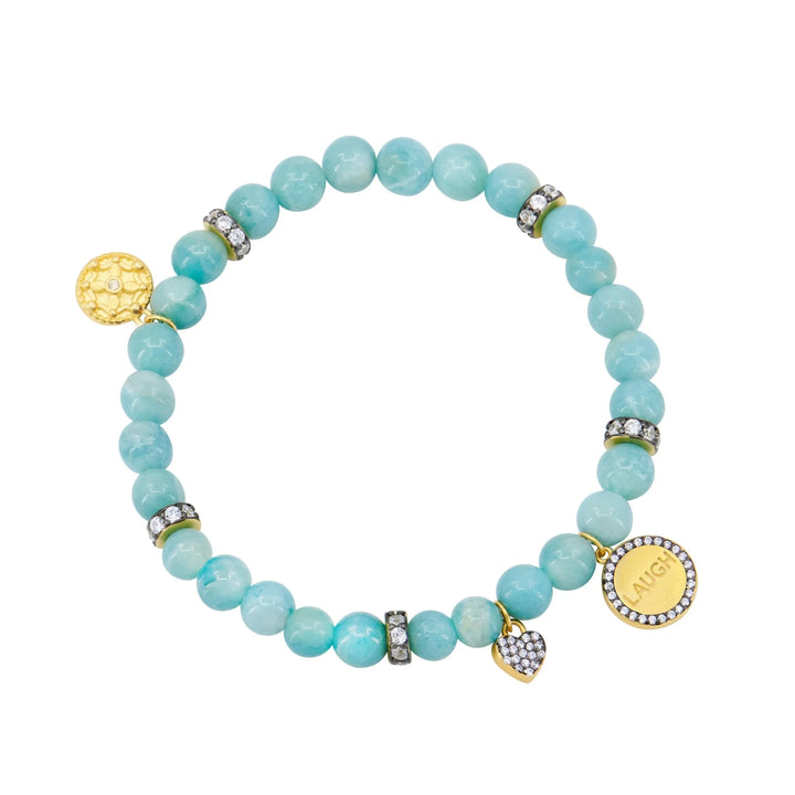 BL THE LAUGH BEADED STRETCH BRACELET
