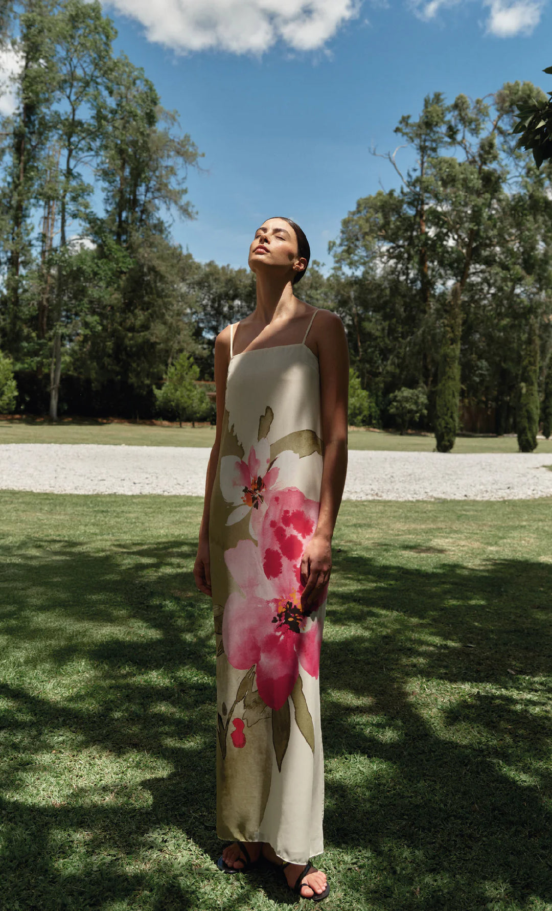 JAVA TROPICAL MAXI DRESS