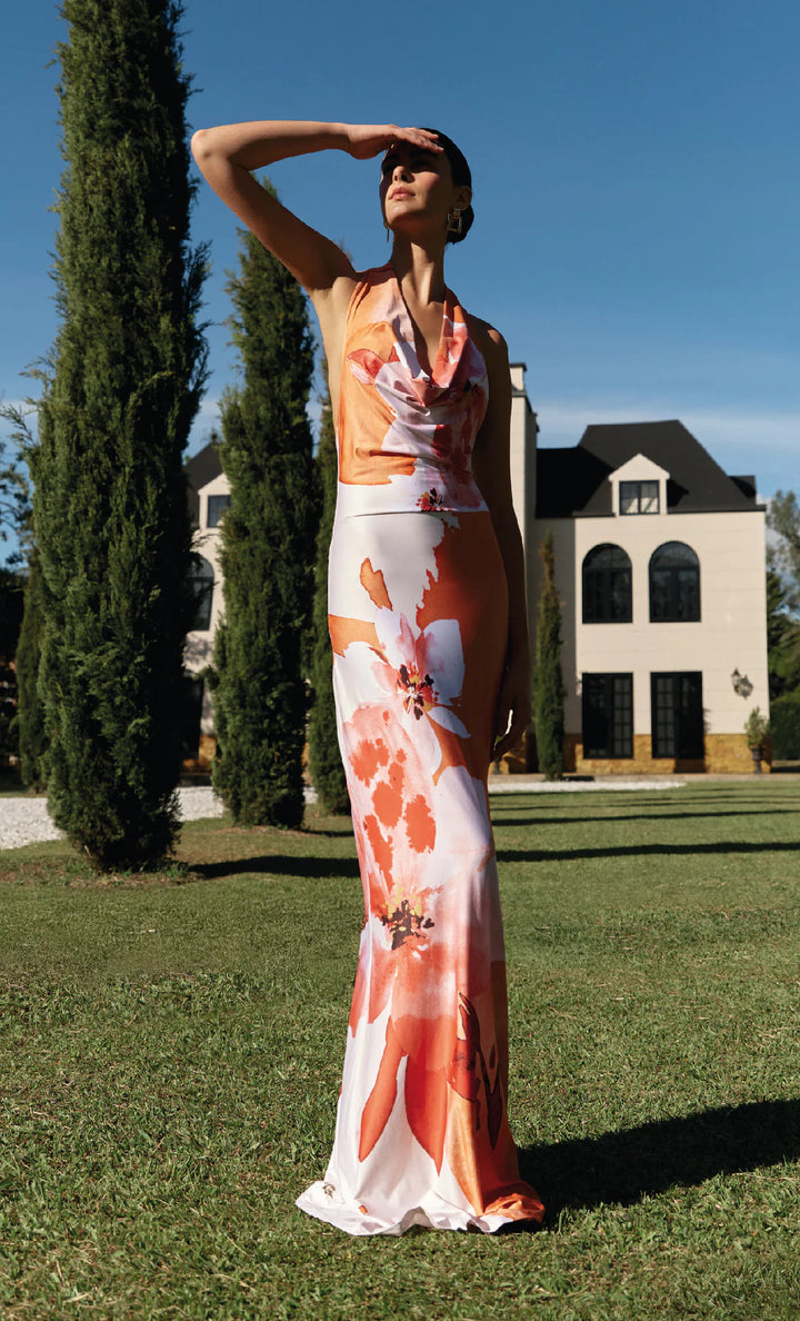 MOONFLOWER PUNCH MAXI DRESS