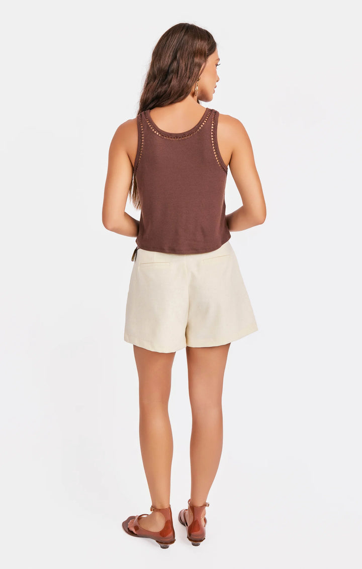 RIPTIDE EMBROIDERED TANK