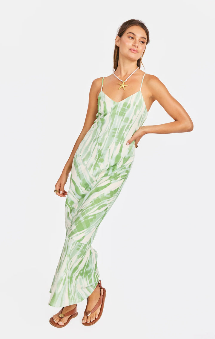 TROPICAL STORM SLIP DRESS