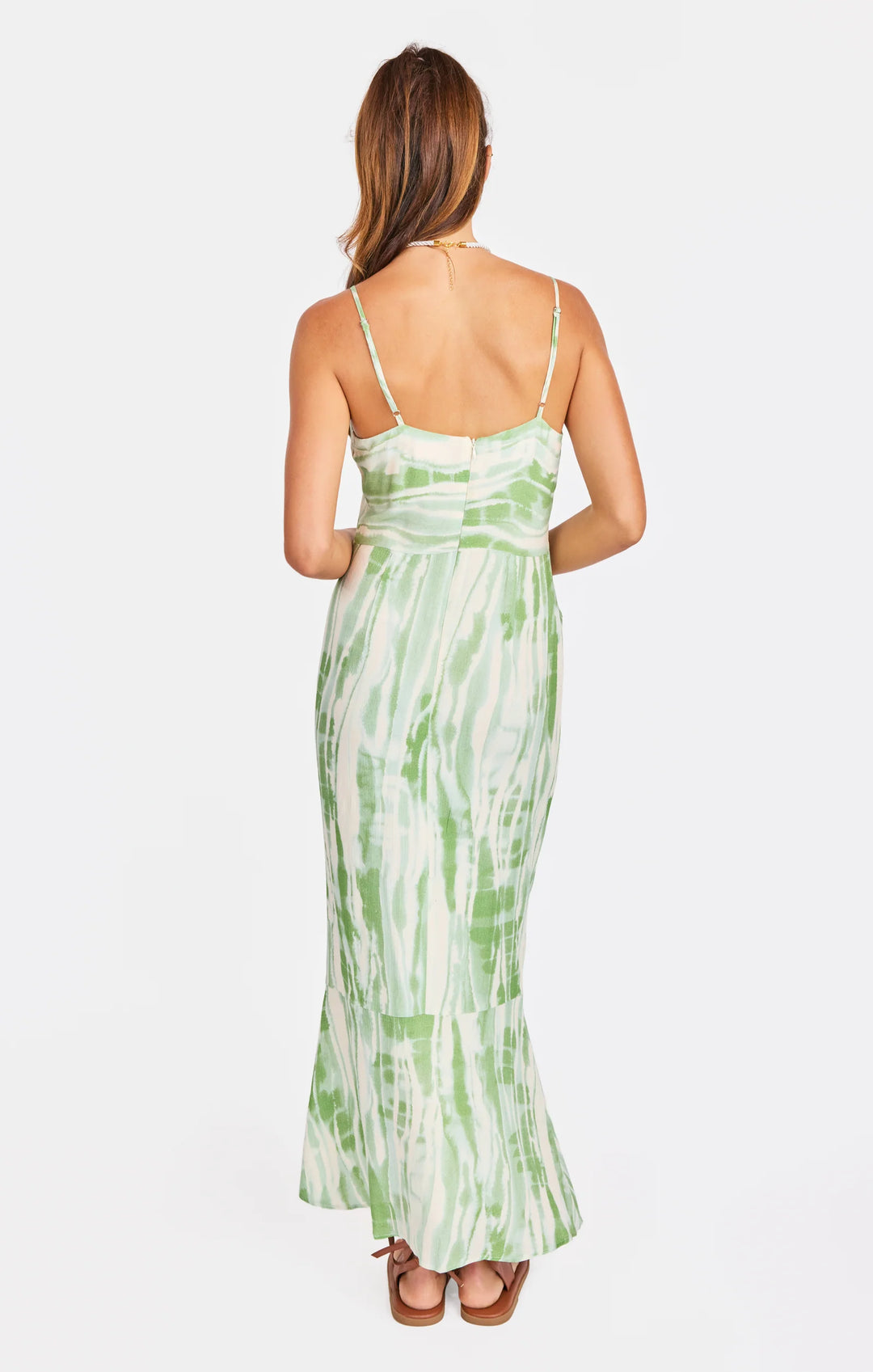 TROPICAL STORM SLIP DRESS