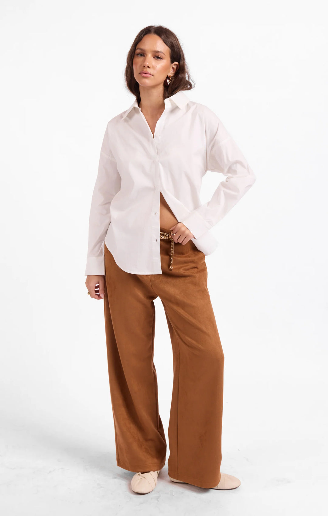 AMELIA BUTTON UP SHIRT