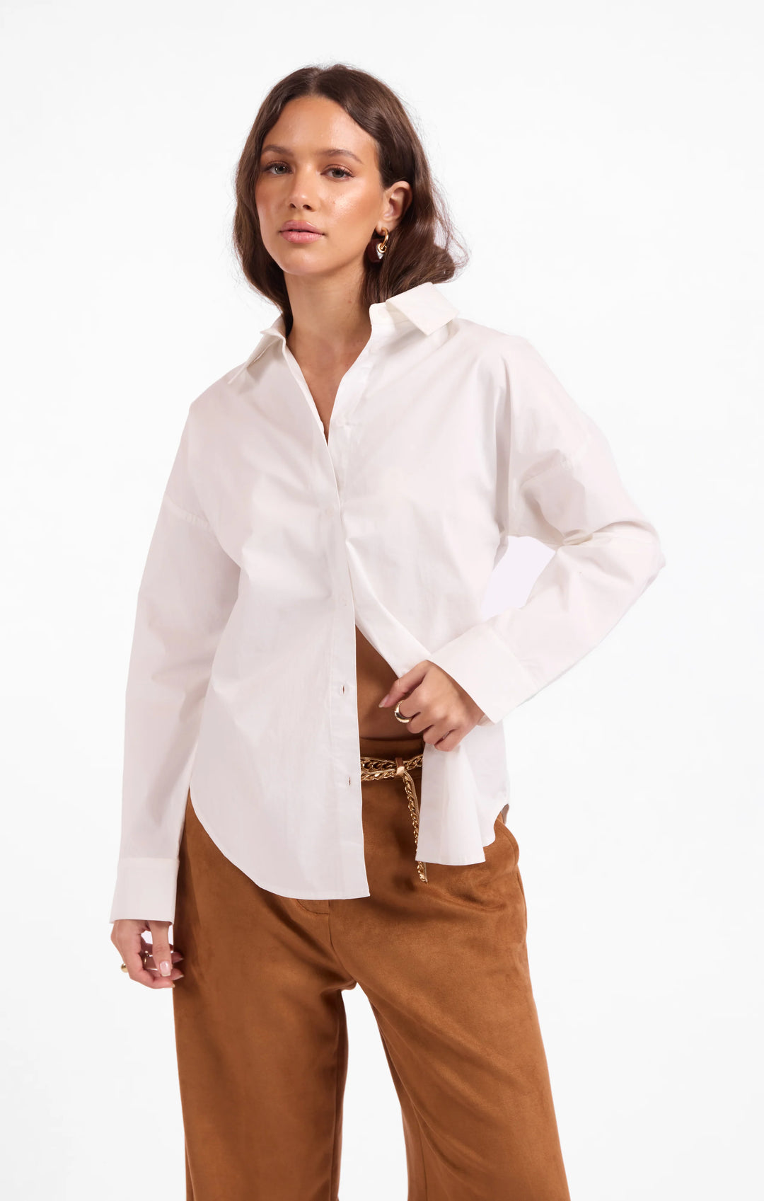 AMELIA BUTTON UP SHIRT