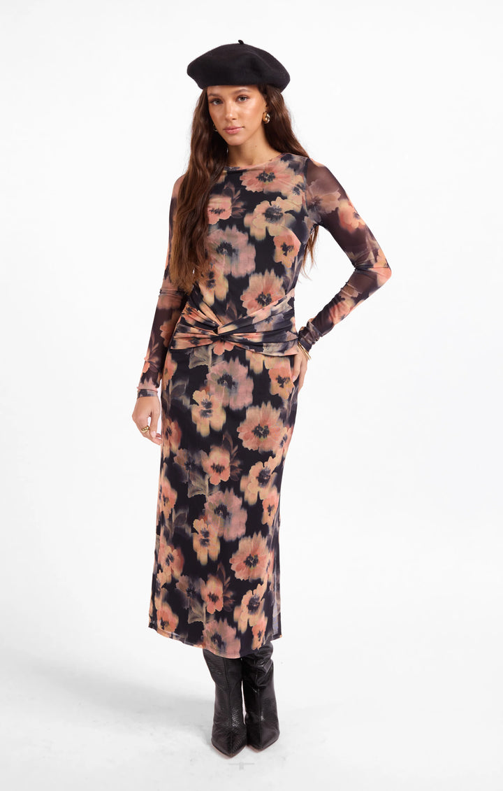GARDEN GRIT MAXI DRESS