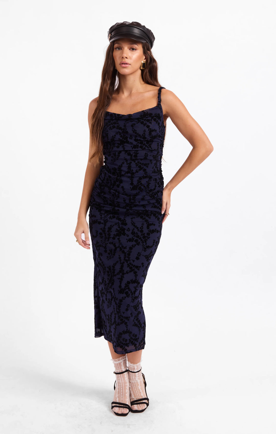 BEGONIA RUCHED DRESS